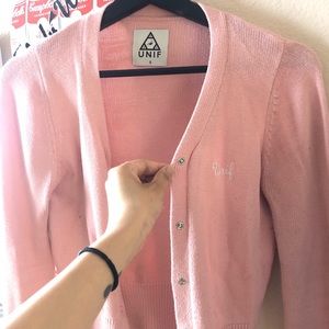 Unif brand Pink sweater.